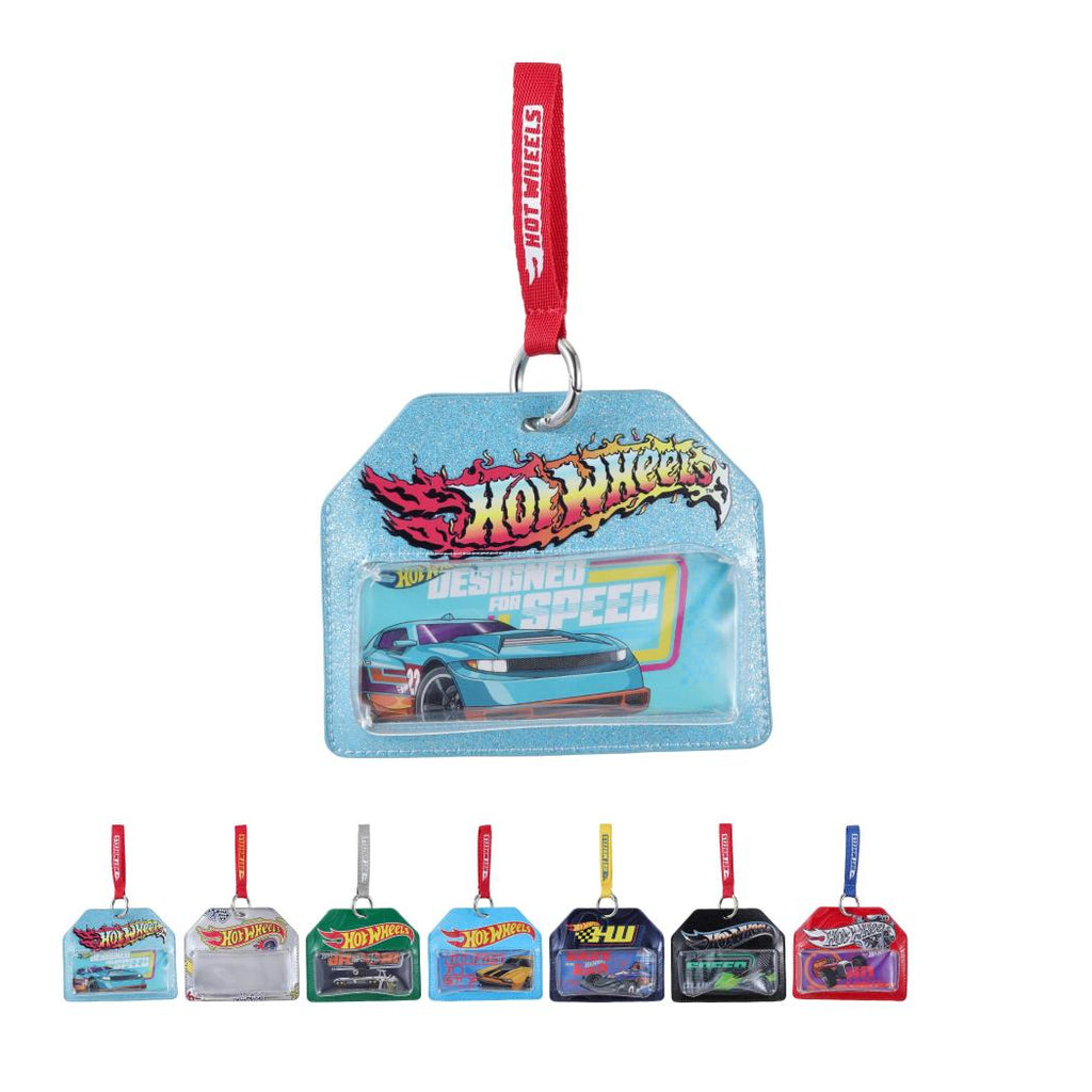 MINISO x Hot Wheels Color-Block Display Pouch Bag Charm