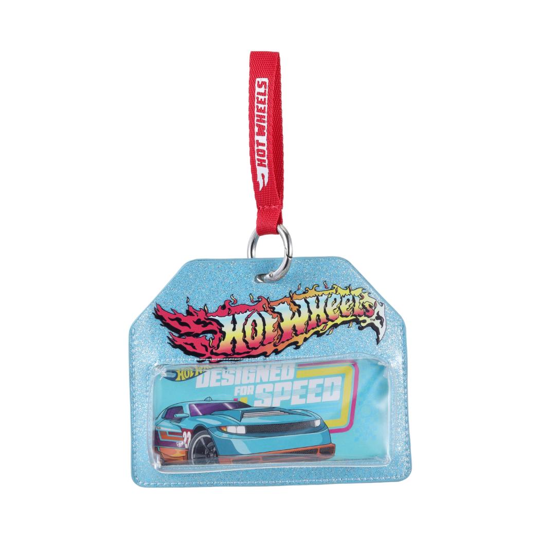 MINISO x Hot Wheels Color-Block Display Pouch Bag Charm